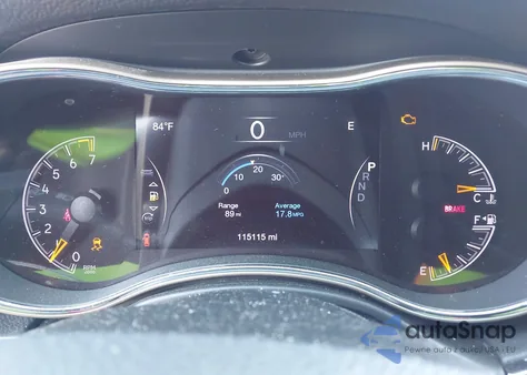 2016 Jeep Grand Cherokee 75Th Anniversary z USA, uszkodzony, nr VIN 1C4RJEAG9GC345047